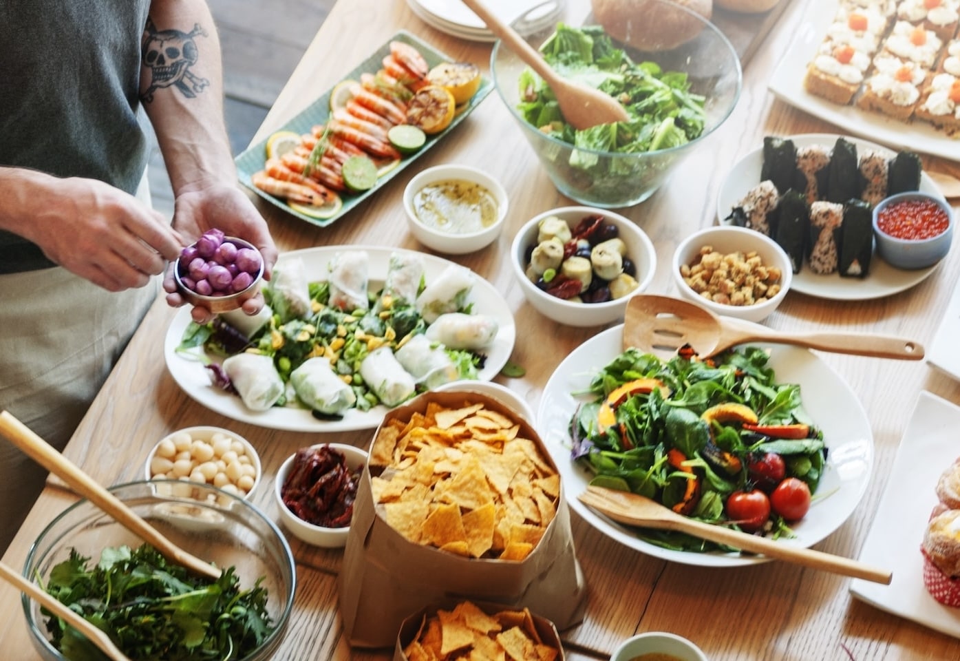 Unser Optimales Vitalbuffet Unser Optimales Vitalbuffet